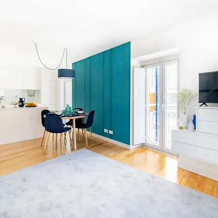 Blue By The River 2 - Elegant Two-bedroom In Santos شقة *